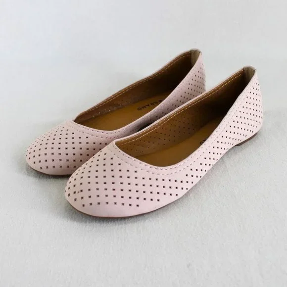 Lucky brand sales perforated flats